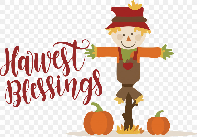Harvest Blessings Thanksgiving Autumn, PNG, 3000x2090px, Harvest Blessings, Autumn, Behavior, Cartoon, Character Download Free