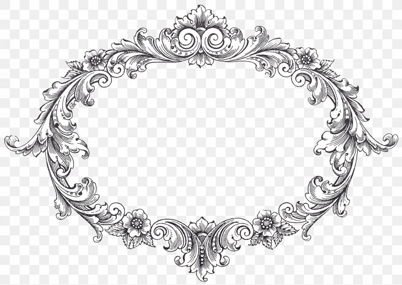 Picture Frame Vintage Clothing Clip Art, PNG, 1600x1134px, Borders And Frames, Black And White, Blog, Body Jewelry, Craft Download Free