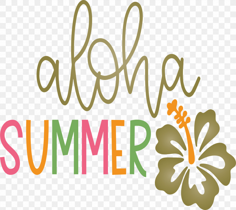 Aloha Summer, PNG, 3000x2673px, Aloha Summer, Biology, Floral Design, Flower, Line Download Free