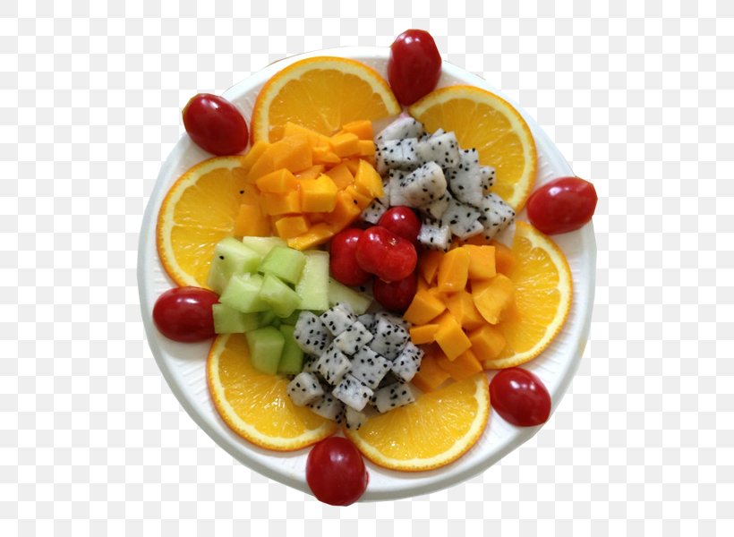 Fruit Salad Vegetarian Cuisine European Cuisine Breakfast, PNG, 600x600px, Fruit, Breakfast, Dessert, Diet Food, Dish Download Free