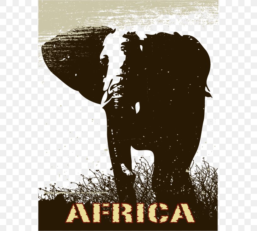 Giraffe Lion Elephant Wildlife, PNG, 575x739px, Giraffe, African Elephant, Animal, Black And White, Elephant Download Free