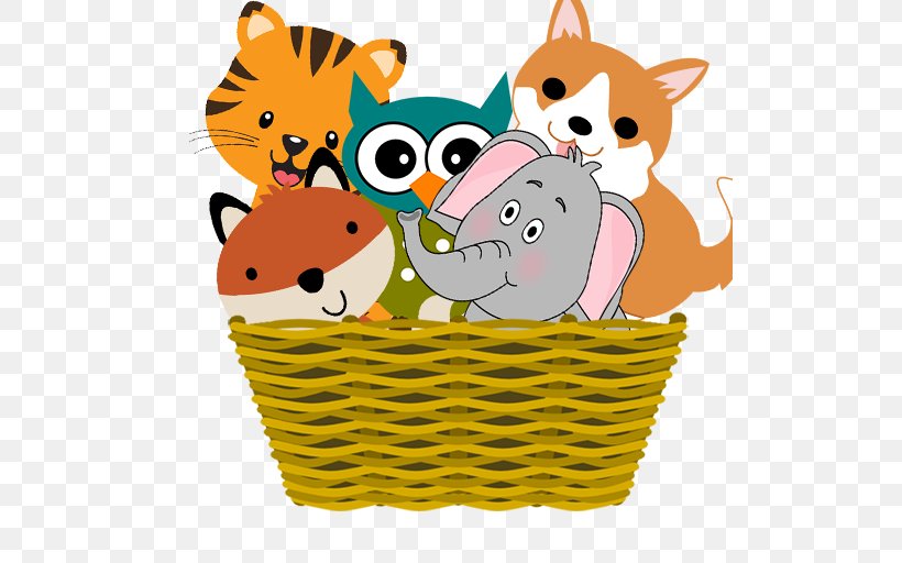 Whiskers Dog Cat Food Gift Baskets Tiger, PNG, 512x512px, Whiskers, Basket, Canidae, Carnivoran, Cartoon Download Free