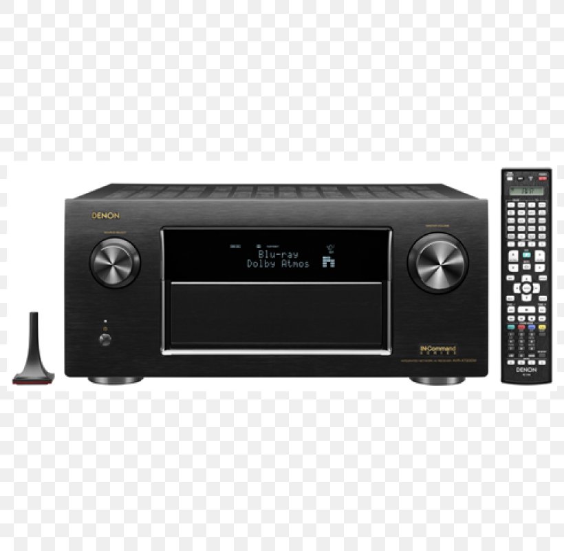 AV Receiver Denon AVR-S930H Denon AVR-X7200W Audio, PNG, 800x800px, 51 Surround Sound, Av Receiver, Amplifier, Audio, Audio Equipment Download Free