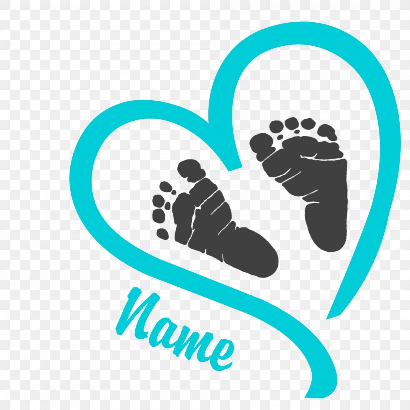 Footprint Infant Heart Clip Art, PNG, 2000x2000px, Foot, Area, Brand, Child, Color Download Free