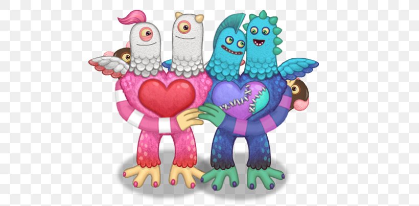 Valentines Day Cartoon, PNG, 700x403px, My Singing Monsters, Air Island, Animal Figure, Big Blue Bubble, Cartoon Download Free