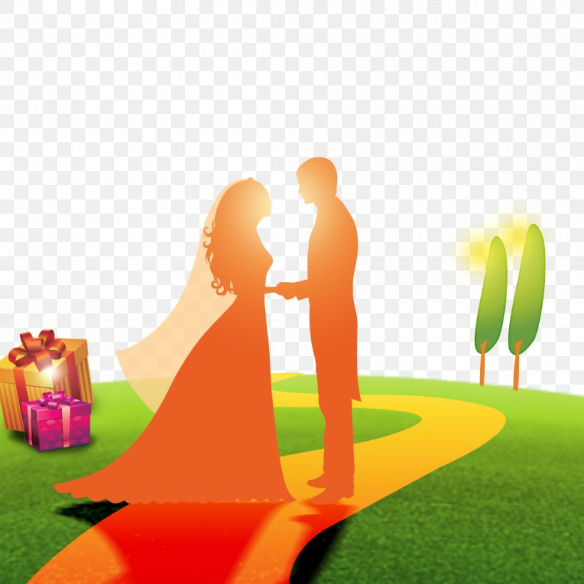 Marriage Romance Intimate Relationship, PNG, 1000x1000px, Marriage, Art, Banner, Couple, Energy Download Free