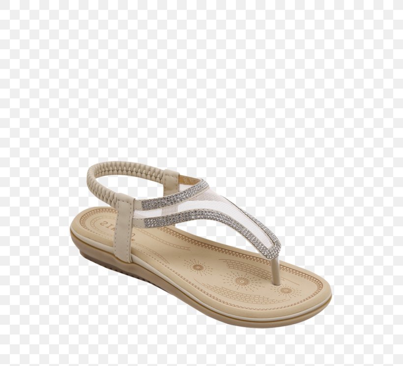 Sandal Flip-flops Peep-toe Shoe Slide, PNG, 558x744px, Sandal, Beach, Beige, Flip Flops, Flipflops Download Free