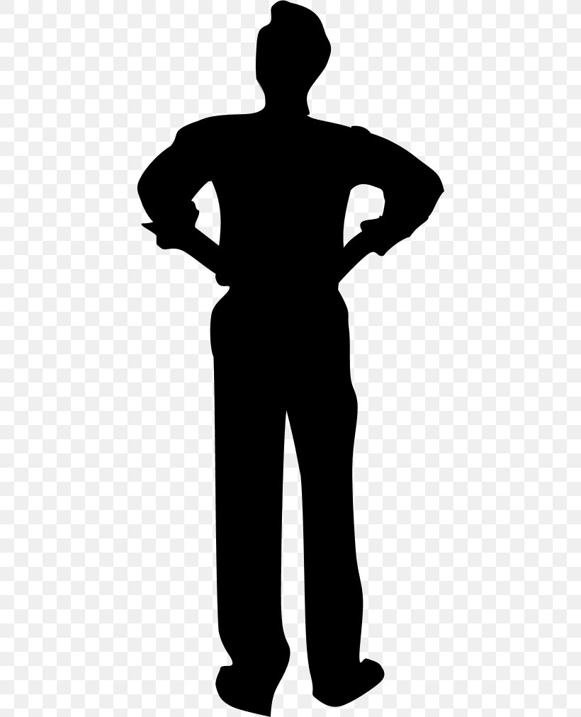 Silhouette Black Man, PNG, 434x1012px, Silhouette, Black, Black And White, Color, Headgear Download Free
