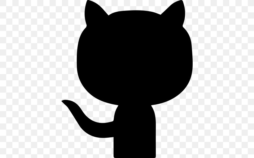 GitHub, PNG, 512x512px, Github, Black, Black And White, Black Cat, Business Download Free
