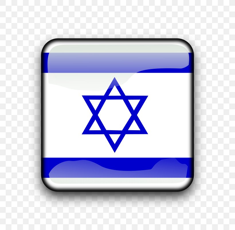 Flag Of Israel National Flag Flag Of Palestine, PNG, 800x800px, Israel, Area, Blue, Brand, Electric Blue Download Free
