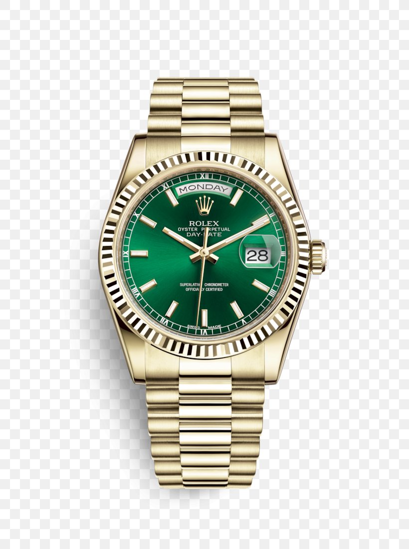 Rolex Day-Date Watch Rolex Oyster Gold, PNG, 720x1100px, Rolex Daydate, Bracelet, Brand, Colored Gold, Diamond Download Free