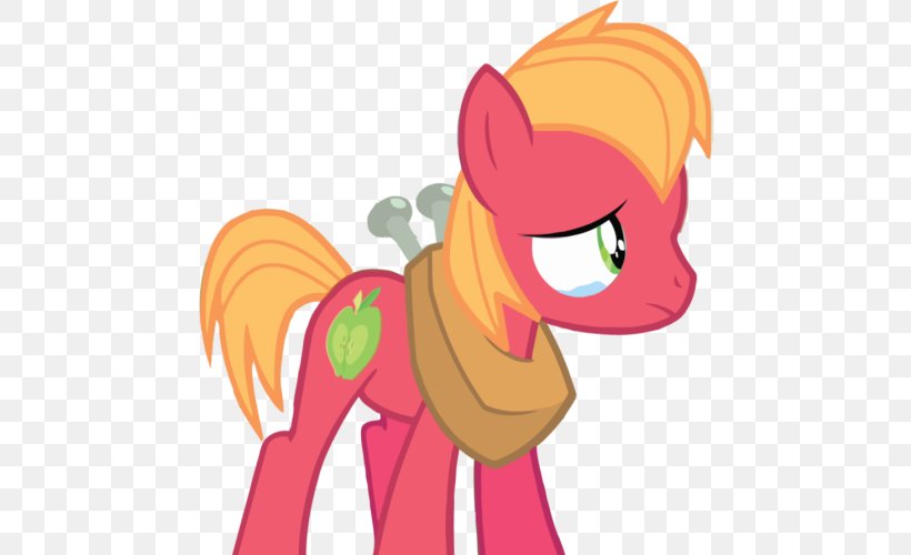 Big McIntosh Applejack Pony Apple Bloom Derpy Hooves, PNG, 500x500px, Big Mcintosh, Apple Bloom, Applejack, Cartoon, Derpy Hooves Download Free