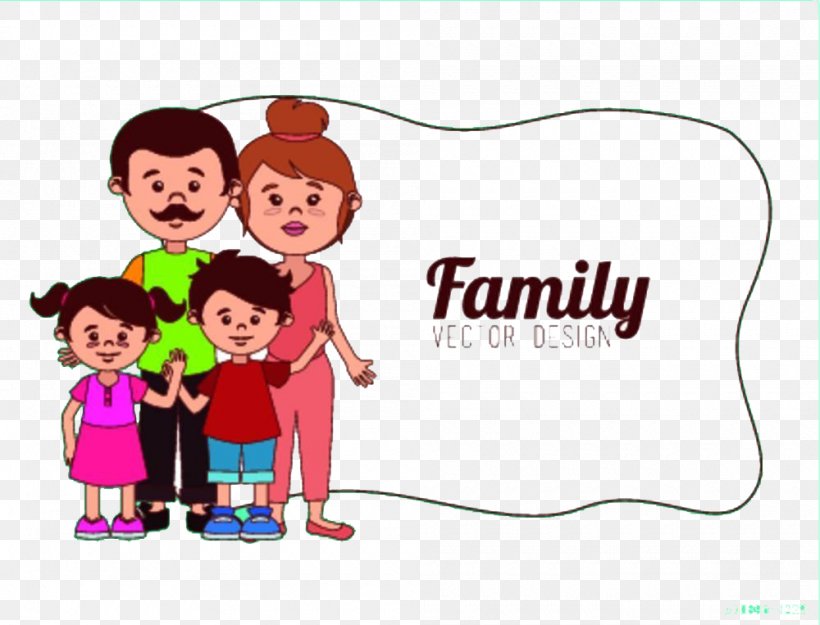Cartoon Family Illustration, PNG, 1000x763px, Cartoon, Art, Child, Communication, Drawing Download Free