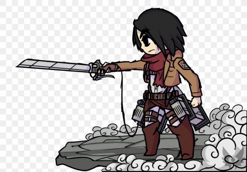 Mikasa Ackerman Attack On Titan Character Warlords Of Draenor Fiction, PNG, 1024x714px, Watercolor, Cartoon, Flower, Frame, Heart Download Free