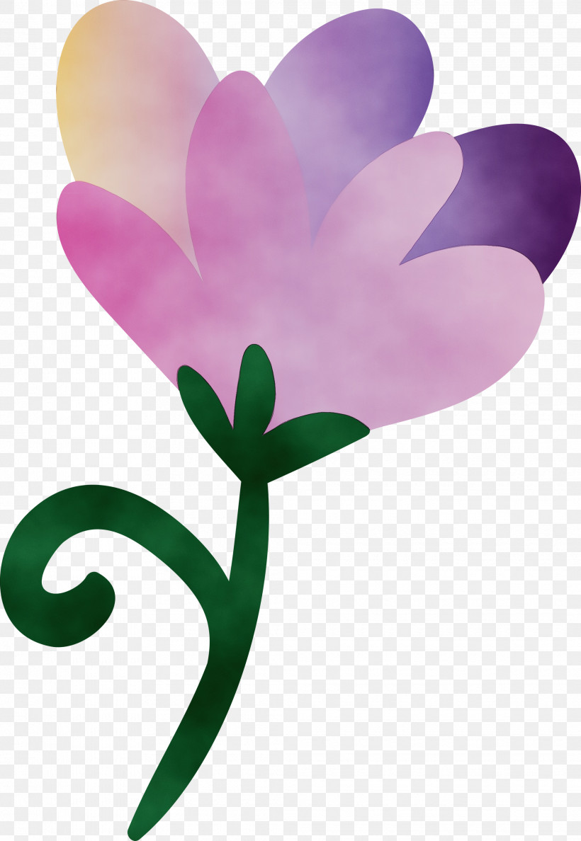 Plant Stem Petal Herbaceous Plant Pink M Flower, PNG, 2070x3000px, Watercolor, Biology, Flower, Herbaceous Plant, Paint Download Free