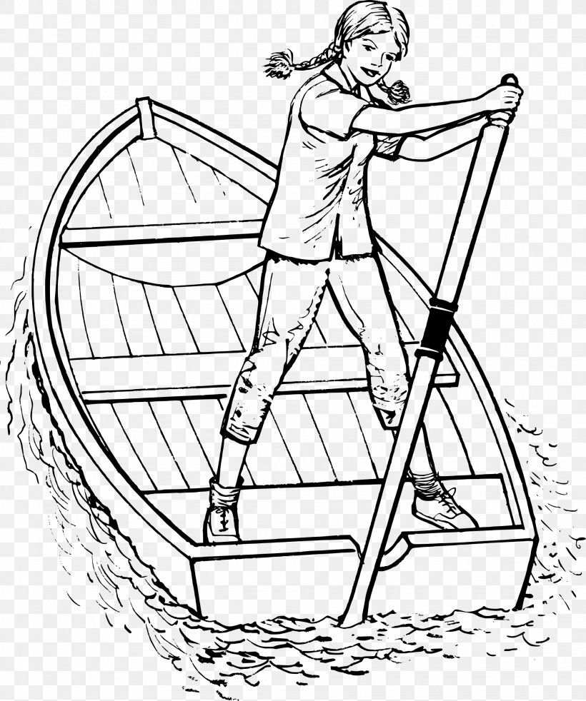 Rowing Boat Drawing Clip Art, PNG, 2003x2400px, Rowing, Arm, Art, Artwork, Black And White Download Free