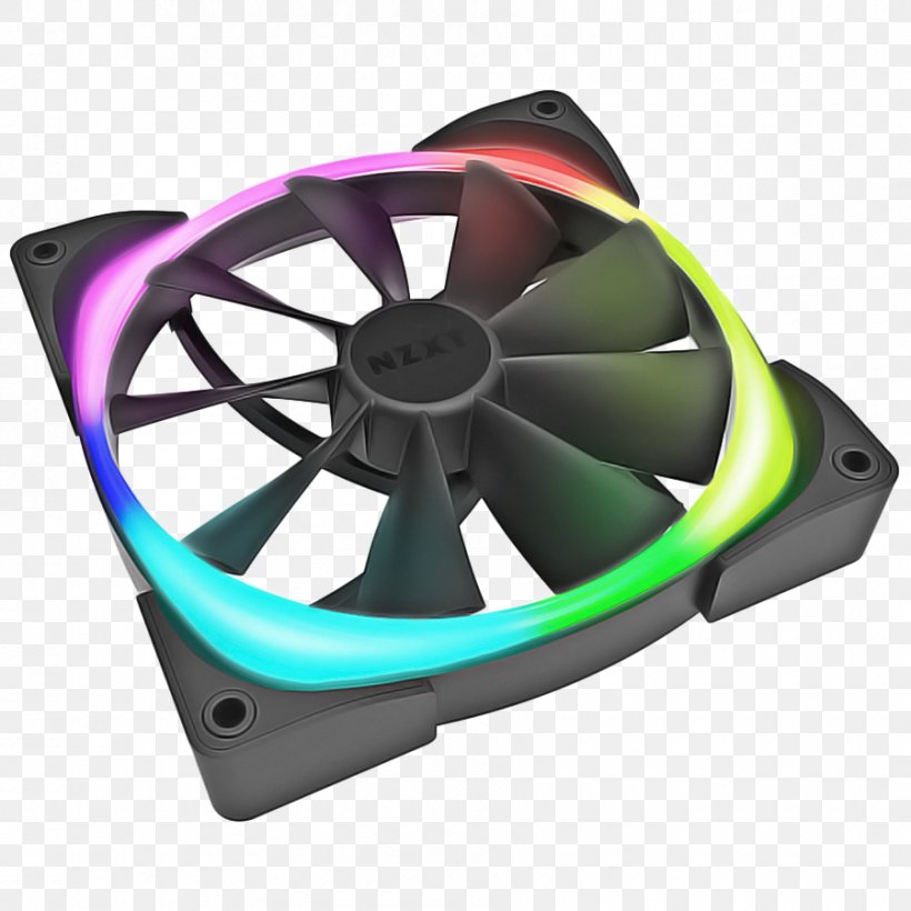 Computer Cases & Housings NZXT RGB RL-KRX62-01 Computer Fan NZXT HUE 2 Undergrow Model Accessory AH-2UGKK-A1, PNG, 900x900px, Computer Cases Housings, Computer Cooling, Computer Fan, Electric Fan, Fan Download Free