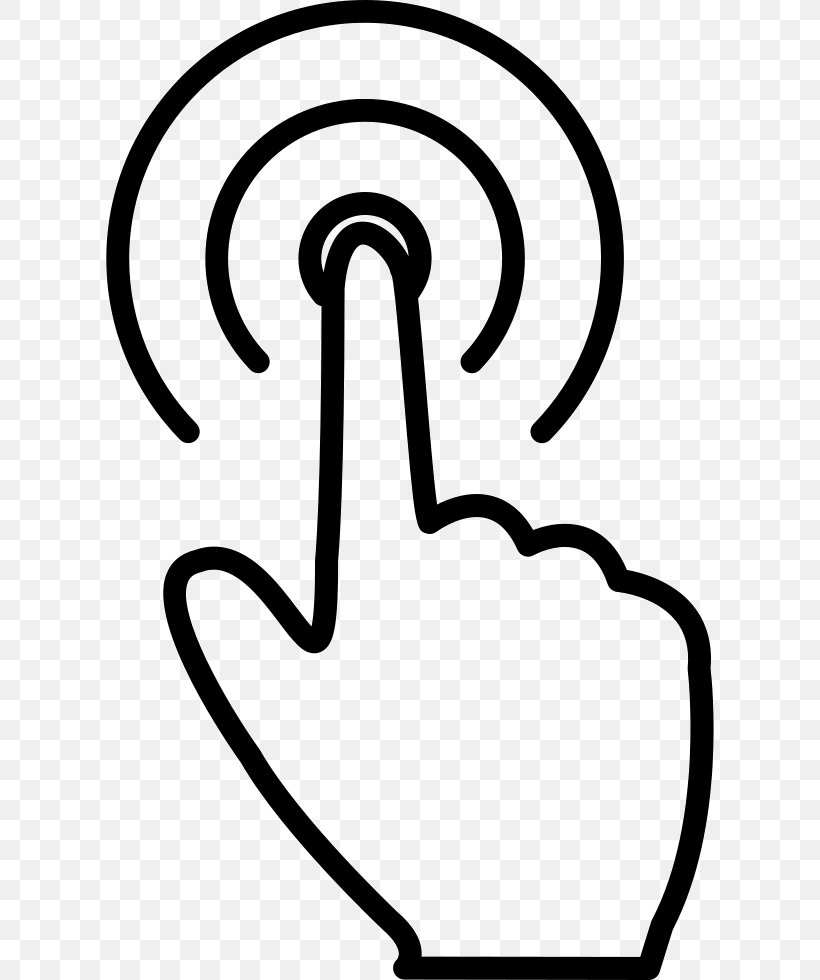 Index Finger Clip Art Vector Graphics, PNG, 608x980px, Finger, Area, Artwork, Black And White, Gesture Download Free