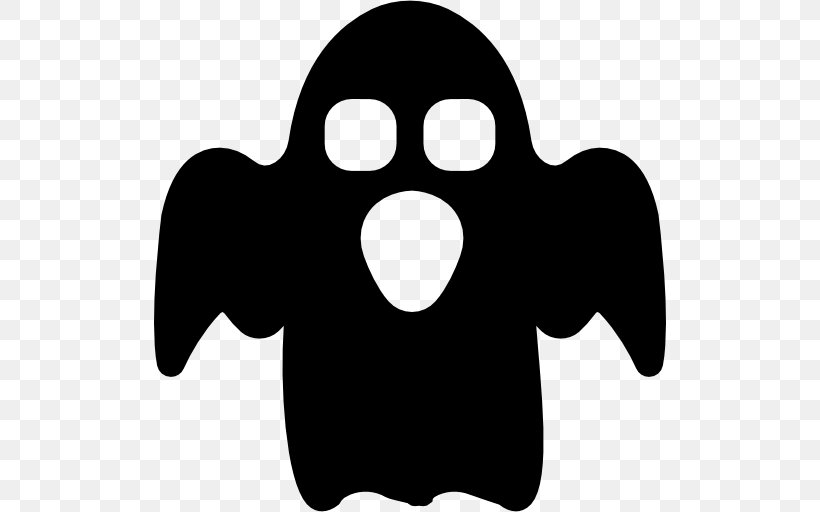 Ghost Icon, PNG, 512x512px, Smiley, Advertising, Black, Black And White, Black M Download Free