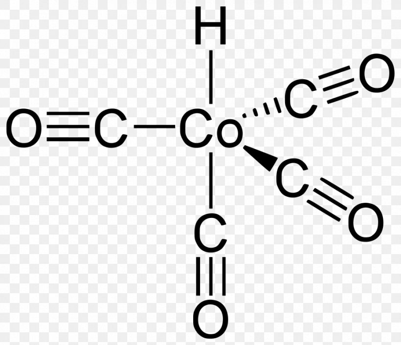 Organometallic Chemistry Cobalt Tetracarbonyl Hydride Carbonyl Group, PNG, 930x801px, Chemistry, Area, Black And White, Brand, Carbonyl Group Download Free