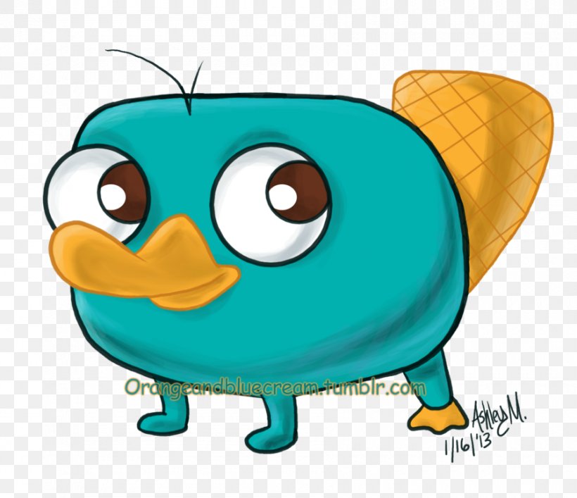 Perry The Platypus Echidna Clip Art, PNG, 900x777px, Perry The Platypus, Beak, Bird, Cartoon, Cuteness Download Free