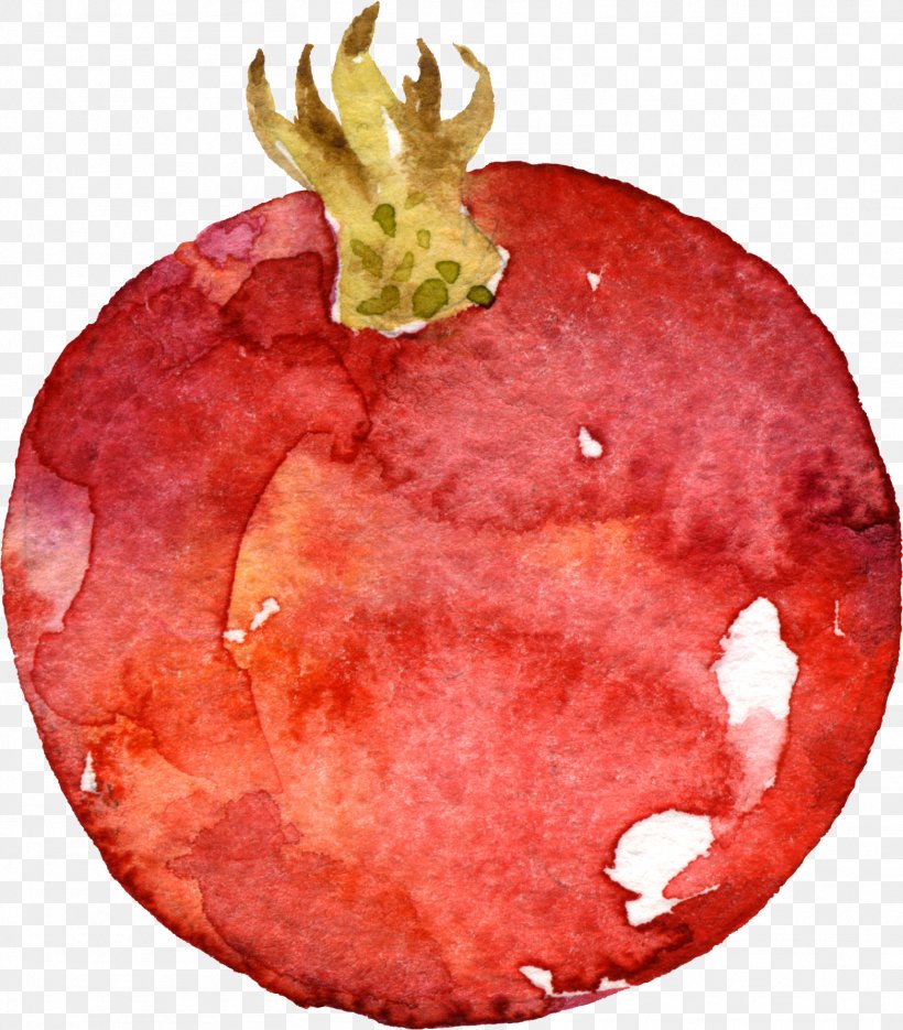 Pomegranate Chili Con Carne Strawberry Fruit Vegetarianism, PNG, 1564x1784px, Watercolor, Cartoon, Flower, Frame, Heart Download Free