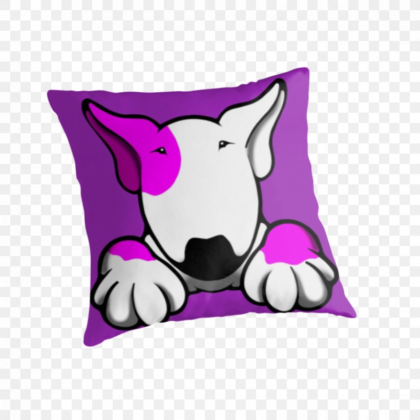 Throw Pillows Cushion Canidae Dog, PNG, 875x875px, Pillow, Canidae, Cartoon, Character, Cushion Download Free