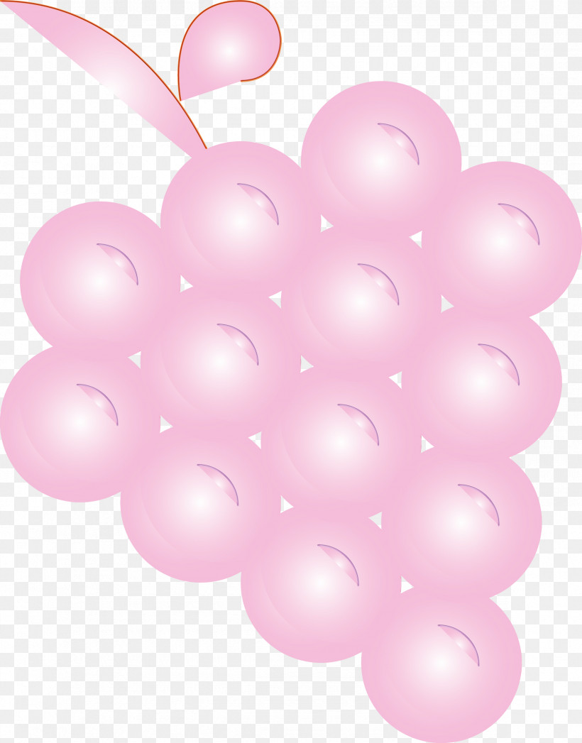 Balloon Pink Party Supply Ball Magenta, PNG, 2348x2999px, Grapes, Ball, Balloon, Magenta, Paint Download Free