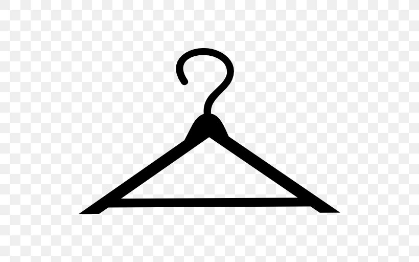 Clothes Hanger Tool Clip Art, PNG, 512x512px, Clothes Hanger, Area, Black, Black And White, Clothing Download Free