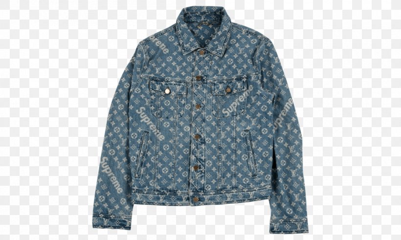 Jacket Hoodie Supreme Clothing Louis Vuitton, PNG, 1000x600px, Jacket, Air Jordan, Button, Clothing, Coat Download Free