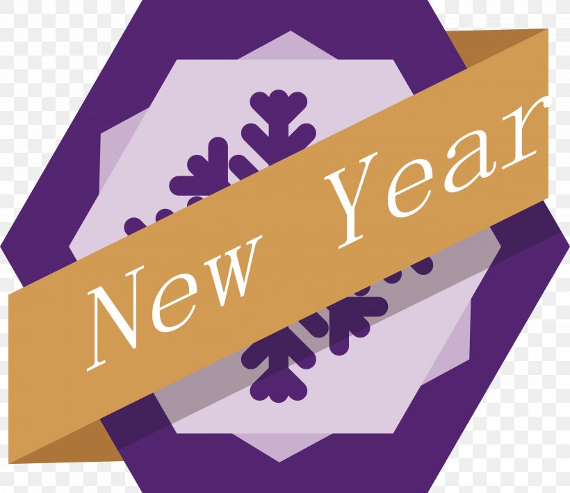 Purple New Year Tag, PNG, 3528x3057px, Purple, Brand, Logo, New Year, Software Download Free