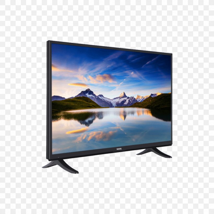 LED-backlit LCD Vestel High-definition Television Smart TV, PNG, 1000x1000px, 4k Resolution, Ledbacklit Lcd, Computer Monitor, Computer Monitor Accessory, Display Advertising Download Free