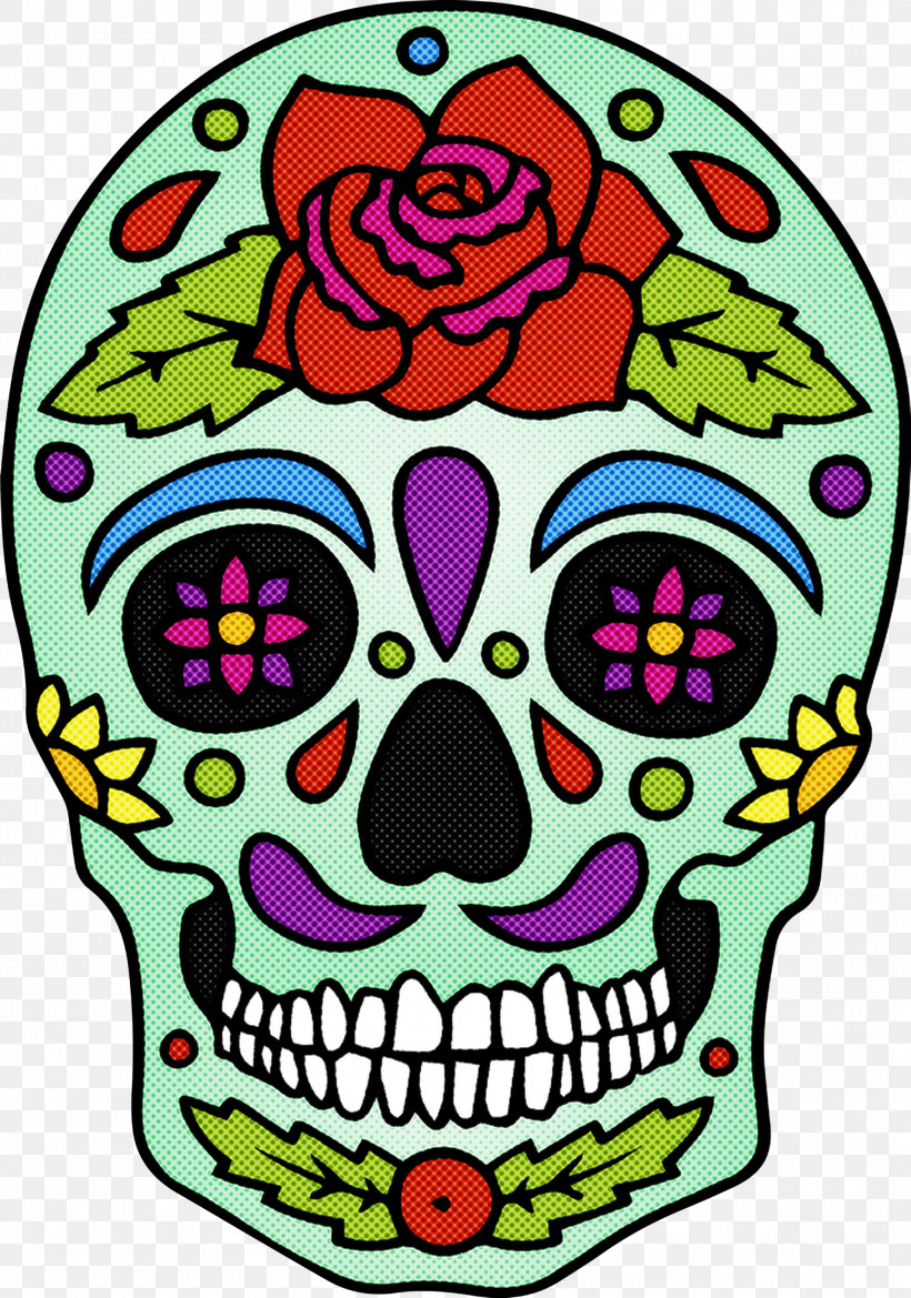 Skull Mexico Cinco De Mayo, PNG, 2103x3000px, Skull, Calavera, Cinco De Mayo, Day Of The Dead, Drawing Download Free