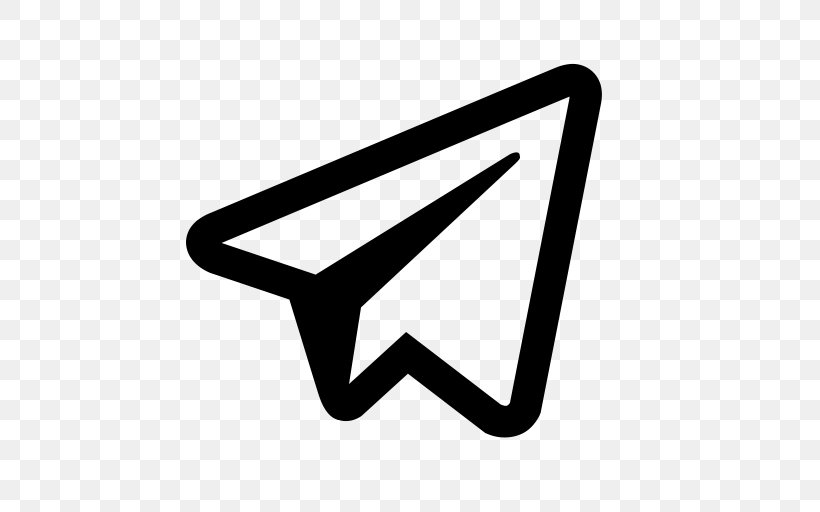 Telegram Logo, PNG, 512x512px, Telegram, Black And White, Handheld