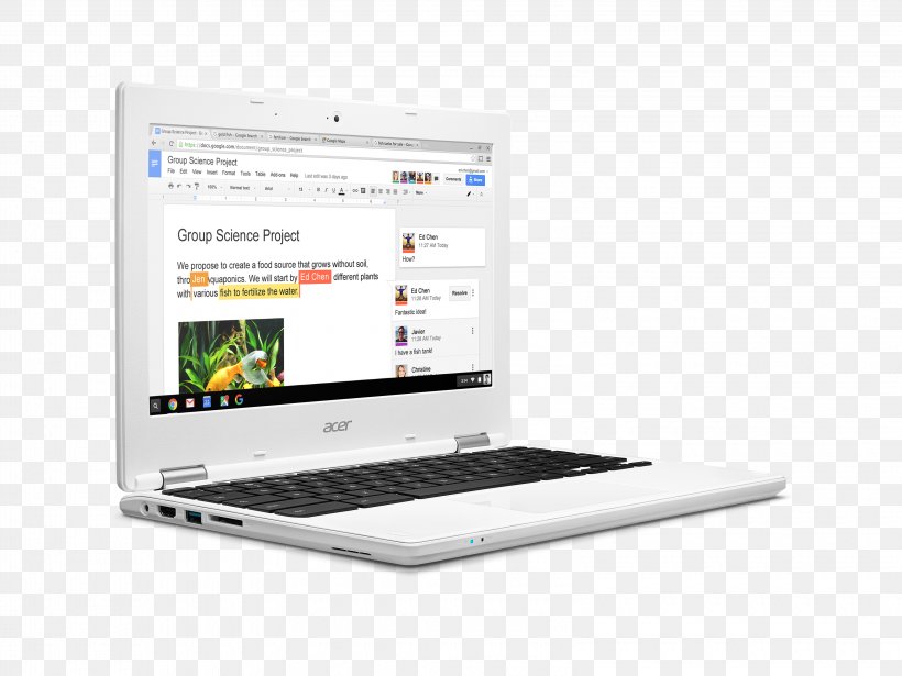 Laptop Chromebook Computer Acer Chrome OS, PNG, 3200x2400px, Laptop, Acer, Android, Chrome Os, Chromebook Download Free