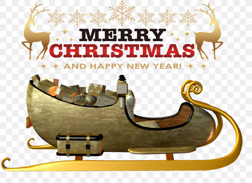 Merry Christmas Happy New Year, PNG, 3000x2185px, 3d Computer Graphics, Merry Christmas, Christmas Day, Footage, Happy New Year Download Free