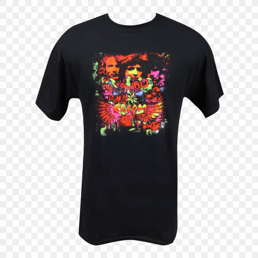 T-shirt Cream Disraeli Gears Hoodie Clothing, PNG, 1200x1200px, Tshirt, Active Shirt, Artist, Brand, Clothing Download Free