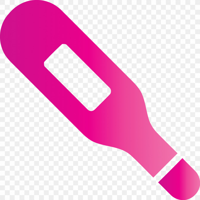 Thermometer, PNG, 3000x3000px, Thermometer, Logo, Magenta, Material Property, Pink Download Free