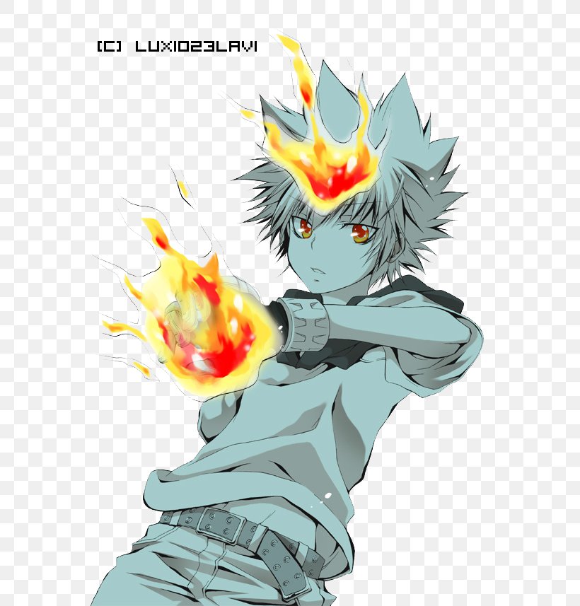 Tsunayoshi Sawada Lambo Hayato Gokudera Reborn!, PNG, 600x857px, Watercolor, Cartoon, Flower, Frame, Heart Download Free