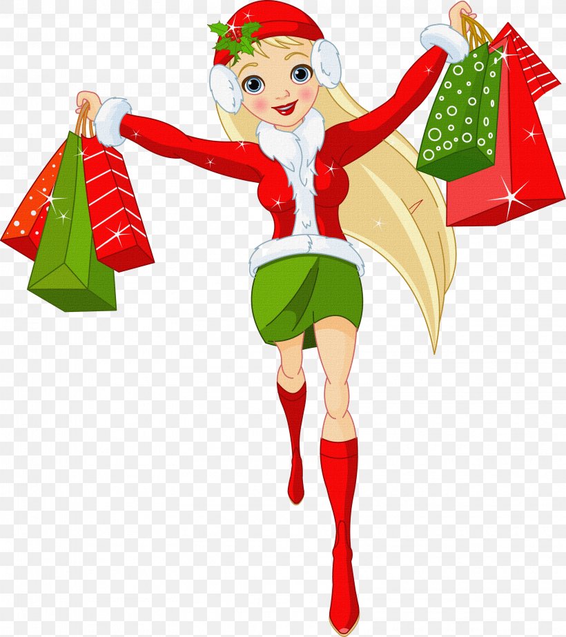 Christmas Gift Shopping Clip Art, PNG, 3236x3644px, Christmas, Bag, Christmas And Holiday Season, Christmas Decoration, Christmas Elf Download Free
