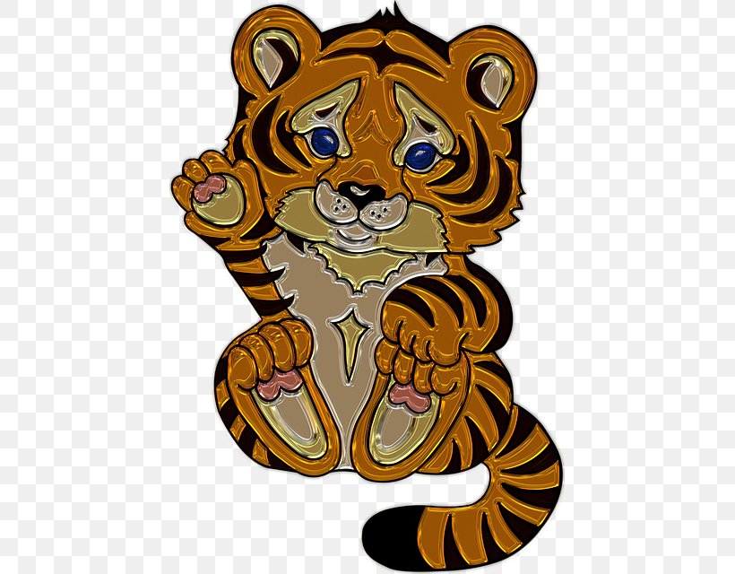 Clip Art Felidae Cat Image Bengal Tiger, PNG, 441x640px, Felidae, Animal, Bengal Tiger, Big Cats, Carnivoran Download Free
