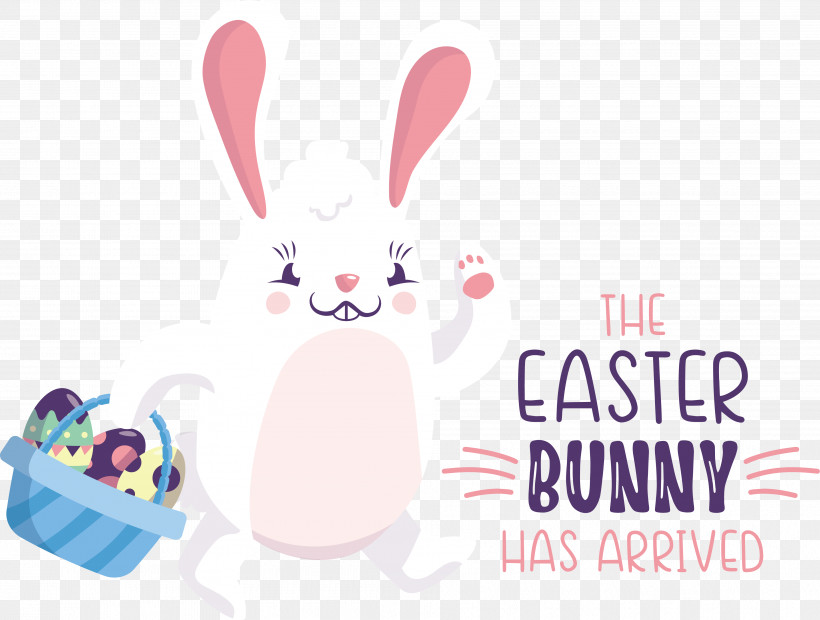Easter Bunny, PNG, 3827x2895px, Easter Bunny, Cartoon, Logo, Rabbit, Stuffed Toy Download Free