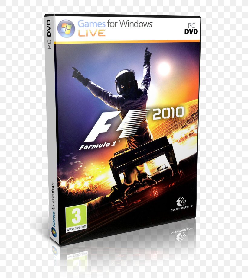 F1 2010 2010 Formula One Season F1 2009 Xbox 360 F1 2011, PNG, 638x921px, F1 2010, Advertising, Auto Racing, Brand, Codemasters Download Free