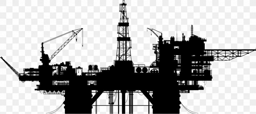 Oil Refinery Oil Platform Petroleum Industry Drilling Rig, PNG, 2048x919px, Oil Refinery, Architecture, Blackandwhite, City, Construction Download Free