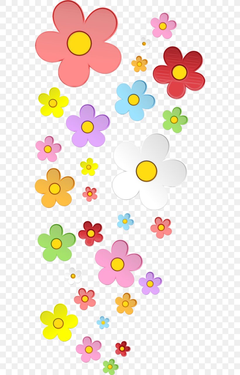 Yellow Pattern Clip Art Flower Wildflower, PNG, 582x1280px, Watercolor, Flower, Paint, Wet Ink, Wildflower Download Free