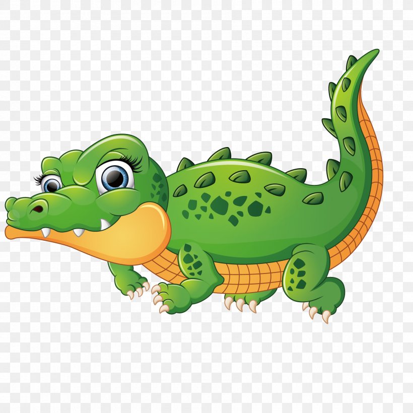 Crocodiles Alligator Illustration, PNG, 1800x1800px, Crocodile, Alligator, Amphibian, Animal, Cartoon Download Free