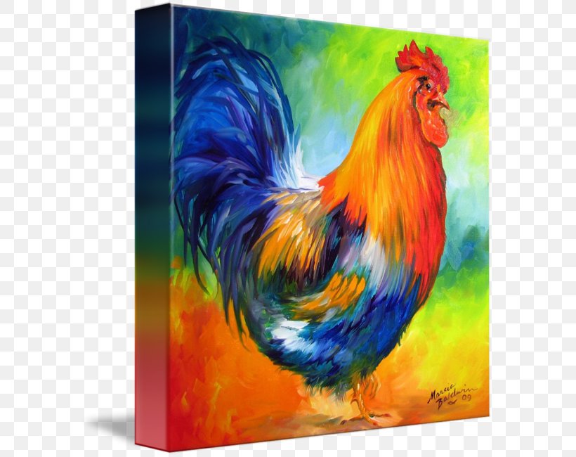 Art Oil Painting Rooster Imagekind, PNG, 589x650px, Art, Acrylic Paint, Art Museum, Artist, Beak Download Free