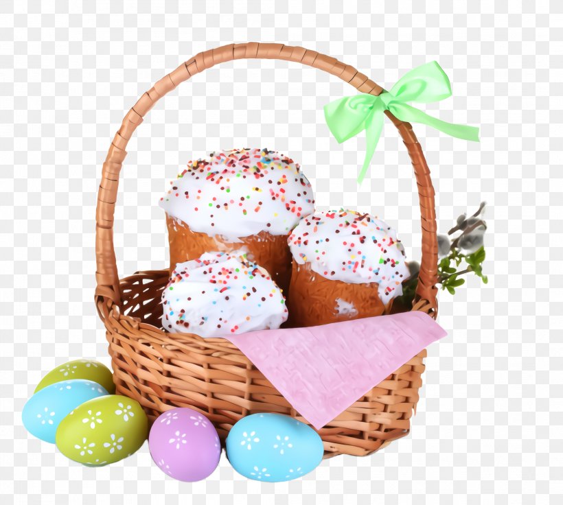 Easter Egg, PNG, 2112x1896px, Gift Basket, Basket, Easter, Easter Egg, Food Download Free