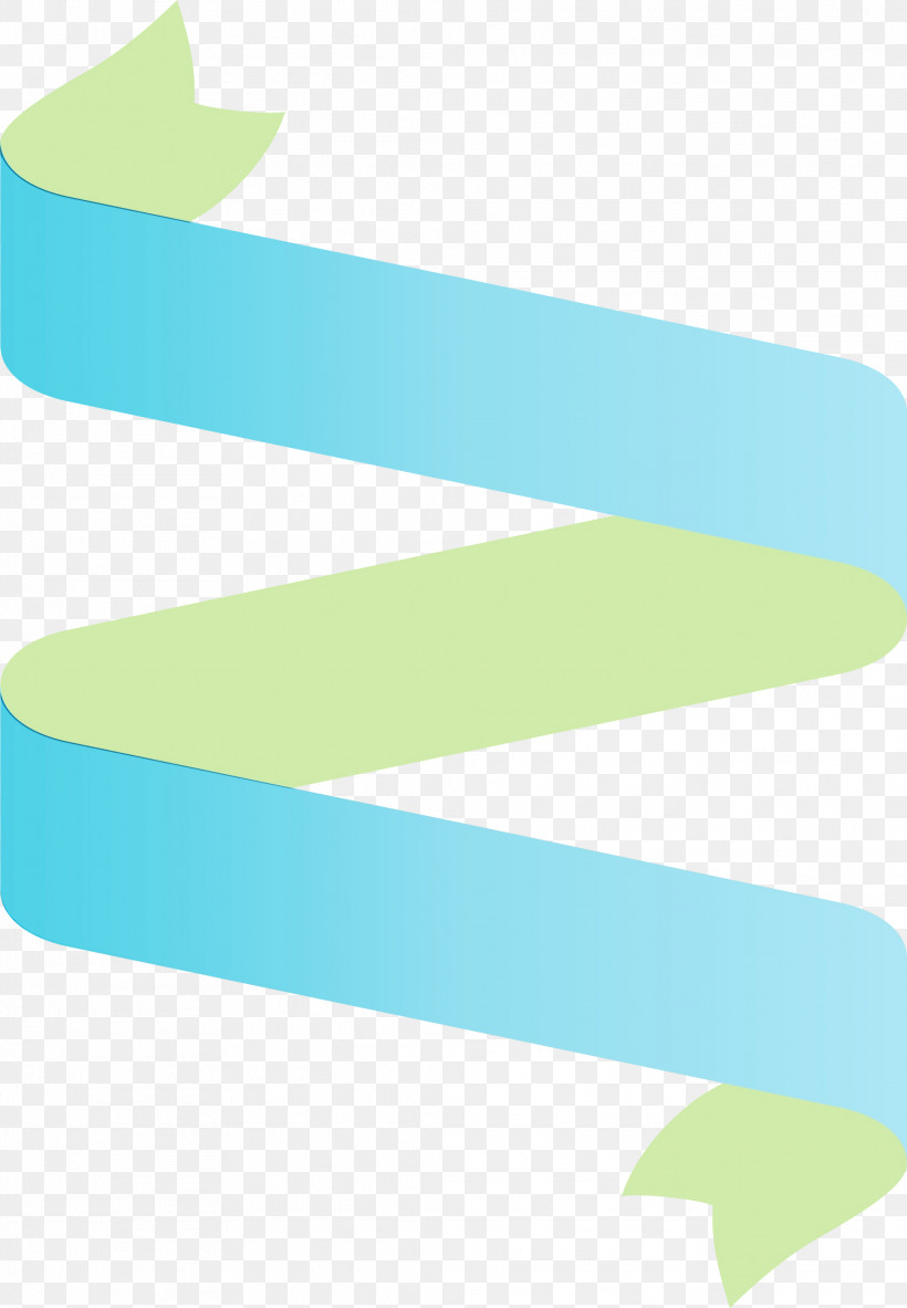 Turquoise Aqua Line Font, PNG, 2079x3000px, Ribbon, Aqua, Line, Multiple Ribbon, Paint Download Free