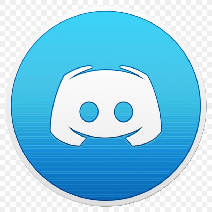 Smiley Face Background, PNG, 1000x1000px, Watercolor, Blue, Cartoon, Discord, Emoji Download Free